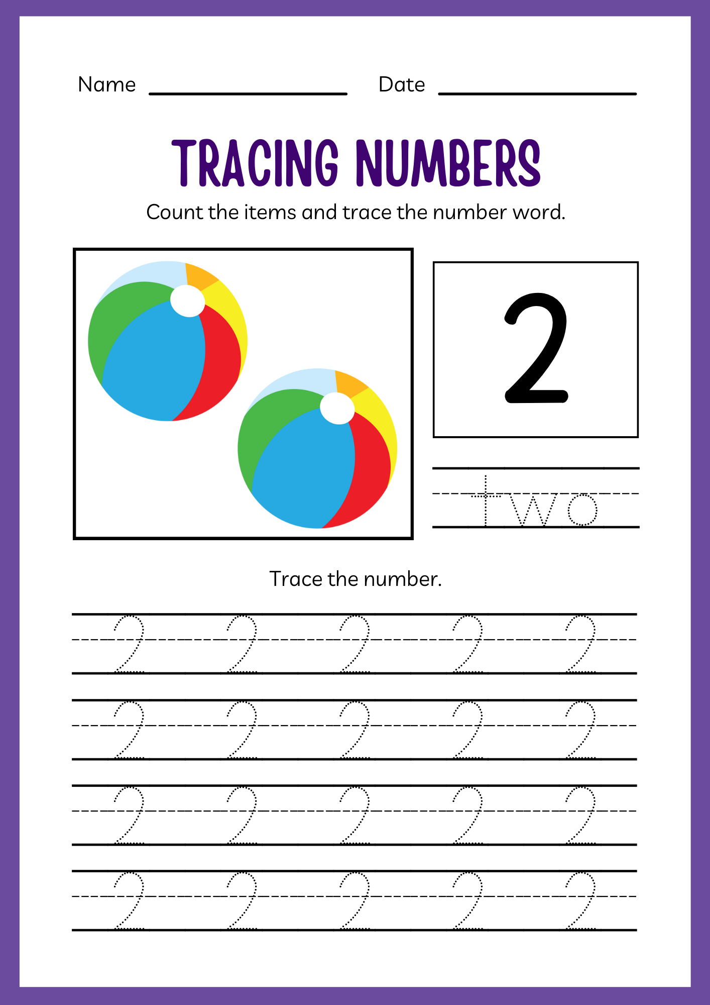Kindergarten Numbers Workbook: 44 Pages of Fun Learning!