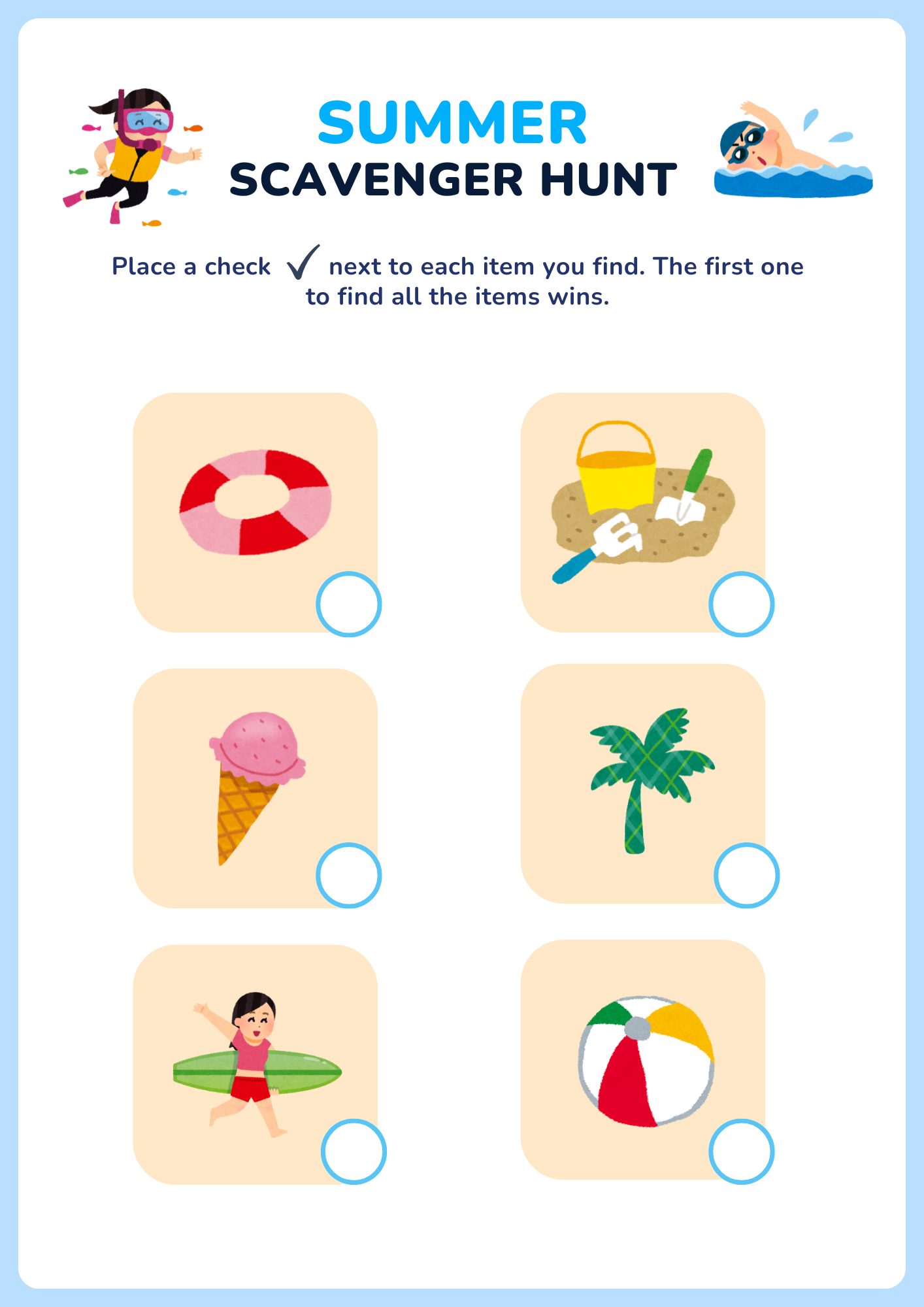 Summer Fun: 20 Printable Activities for Kids!