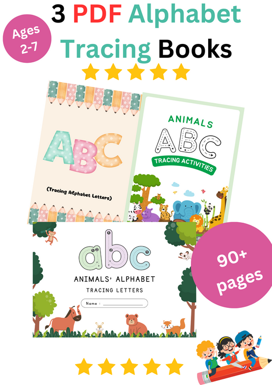 Alphabet Tracing Worksheets for Kids!