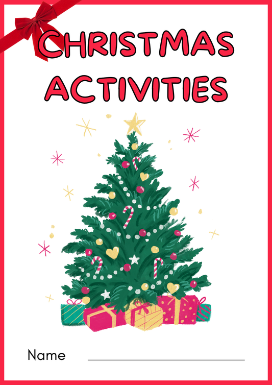Christmas Activity School Book
