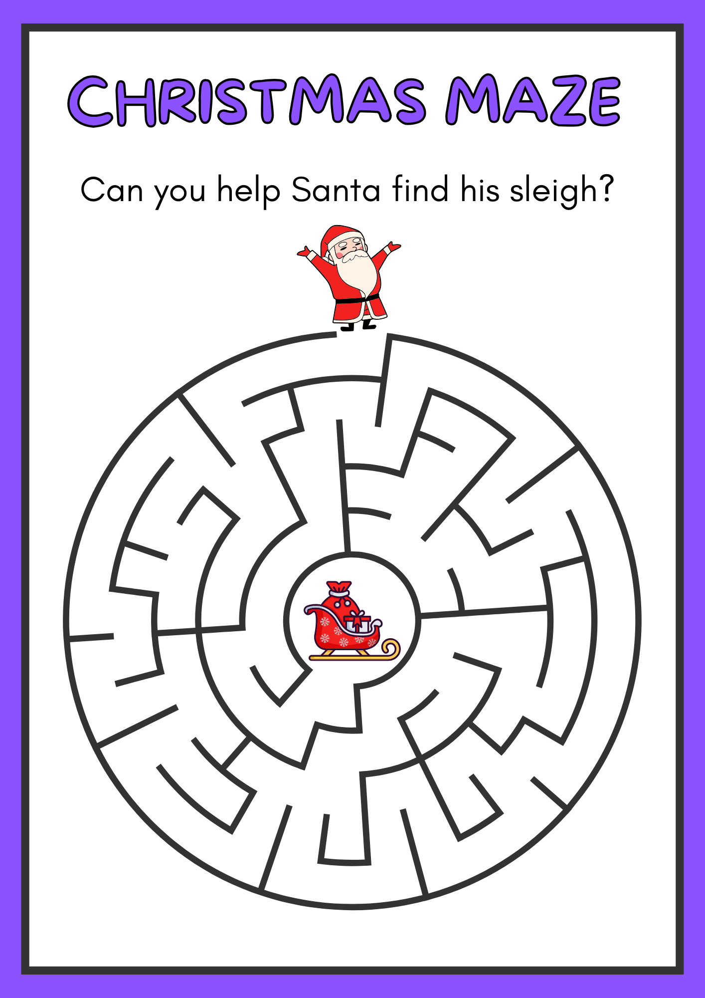 6 pdf christmas coloring and learning book
