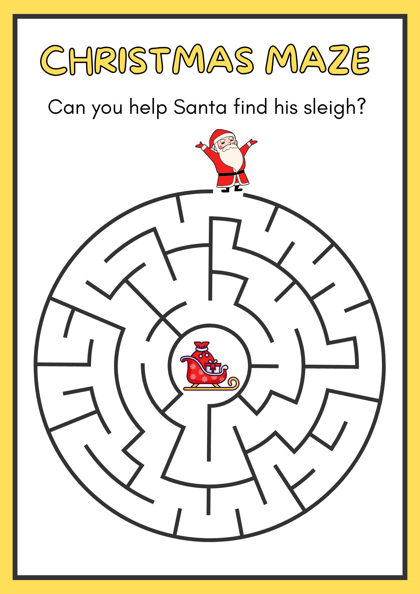 6 pdf christmas coloring and learning book