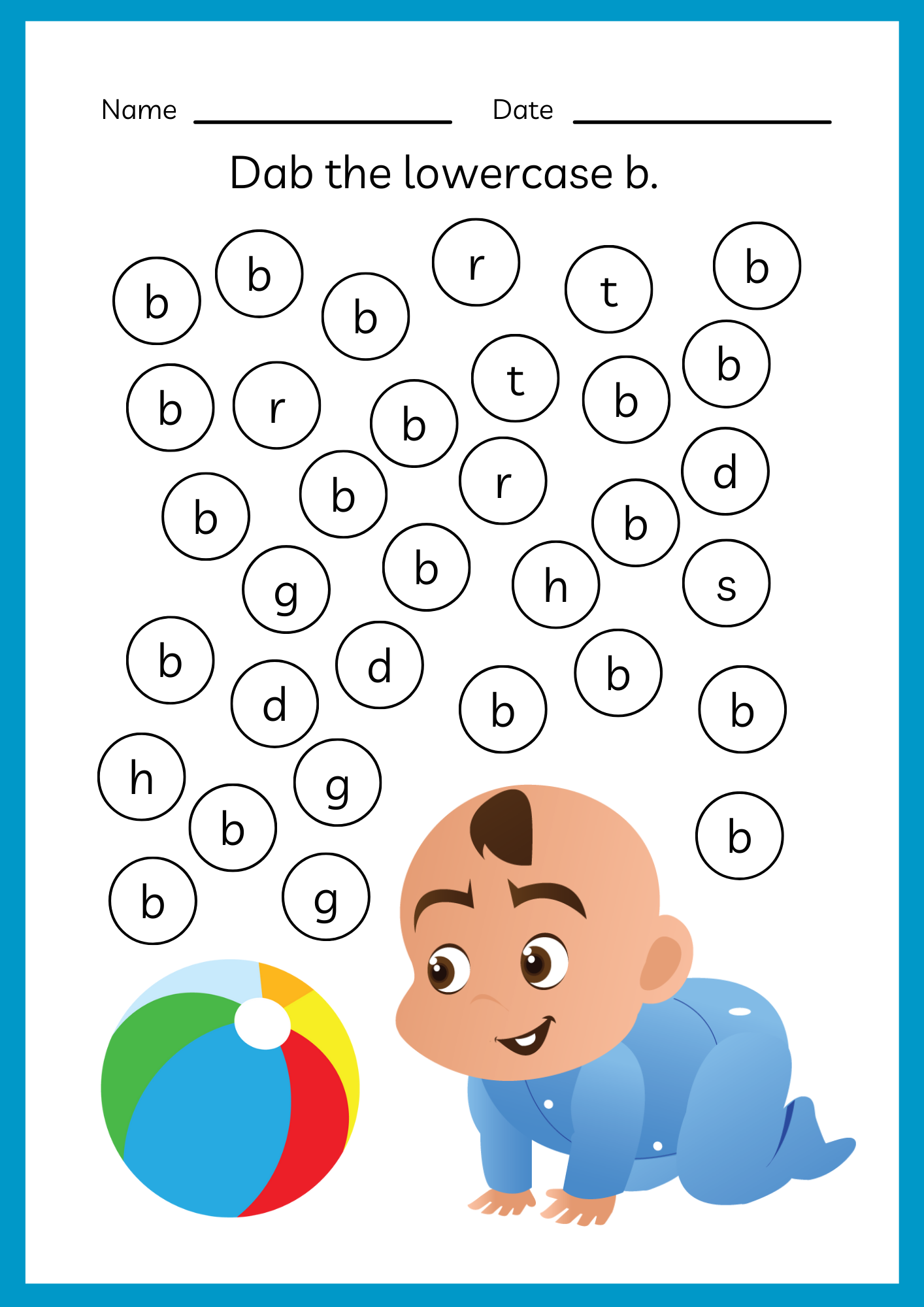 Fun and Colorful Preschool Alphabet Workbook: 108 Pages of Learning Adventure!