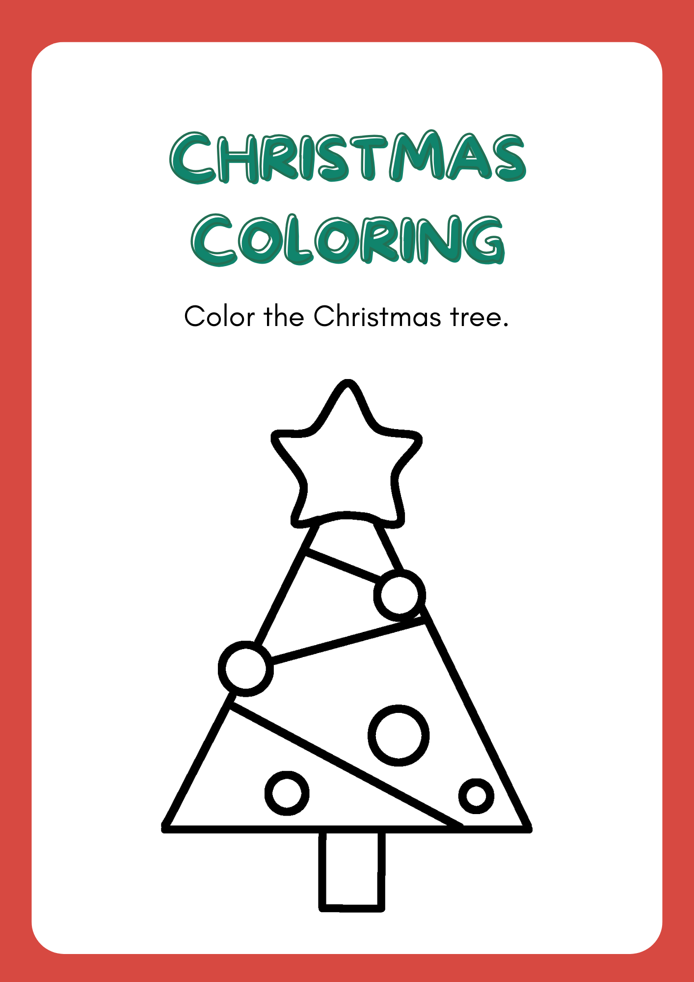 Christmas Activity Pages for Kids