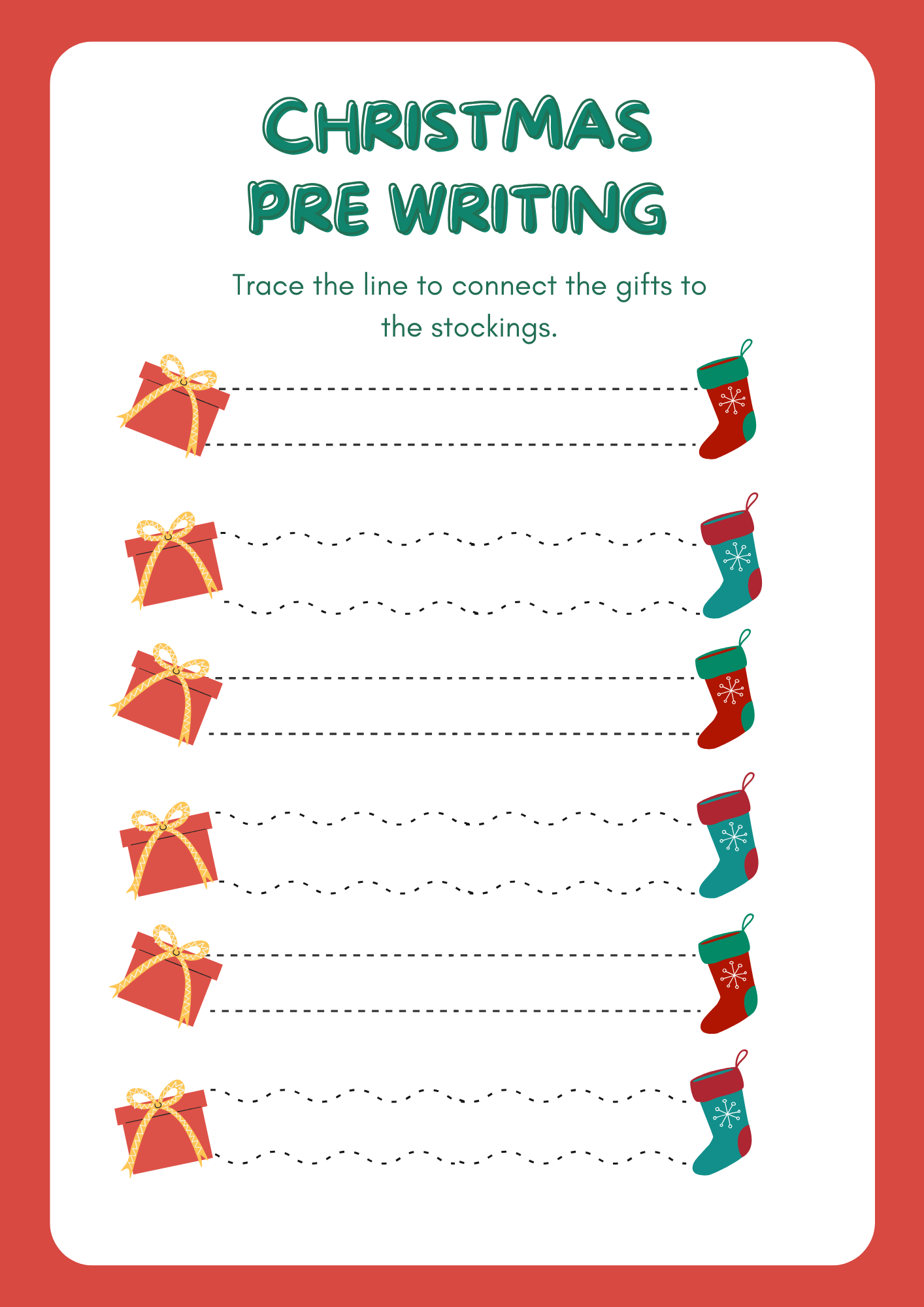 Christmas Activity Pages for Kids